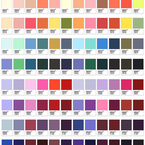 Silk Color, Silk Fabric Color, Silk Solid Color, Silk Color Chart, Silk Fabric Color Chart, Color Card, Silk Color Card, Silk Swatch Color