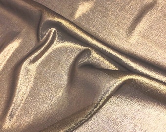 silk gold lame fabric by the yard, gold metallic silk fabric, silk fabric sale, silk fabric by the yard, gold metallic silk georgette fabric