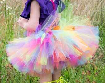 Rainbow tutu, tutus for girls, tutus, adult tutus, full tutu skirt, smash cake tutu, rainbow baby, lgbtq, pride, women tutu