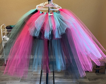 plus size high low tutu