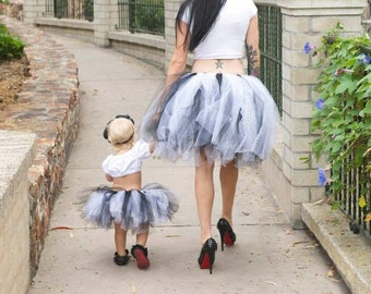 Mommy and me tutu set, mommy and me matching, Matching tutu set, full adult tutu, Mothers day gift, mommy and me wedding dress