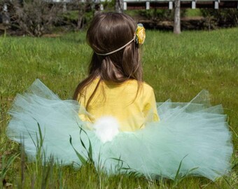 Bunny tail tutus, Easter tutus, tutus for girls, pink tutu, full fluffy tutu, Easter outfits, Easter accessories