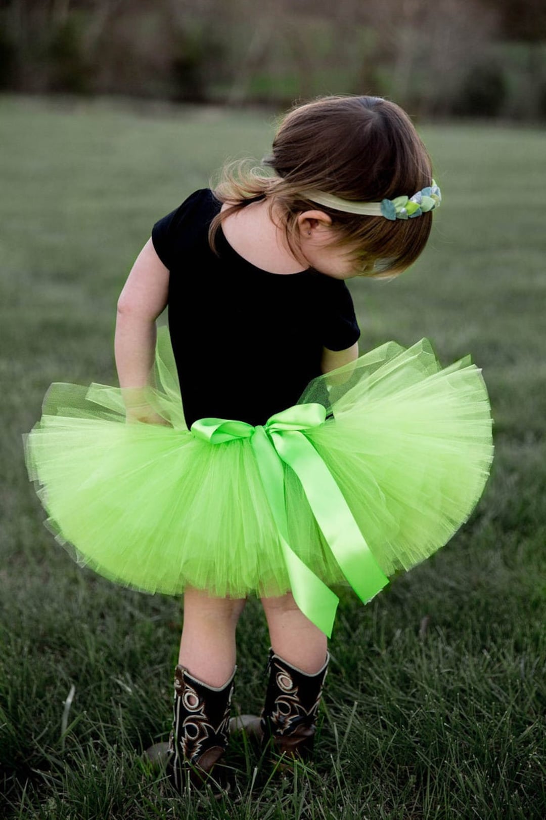 lime green tutu skirt