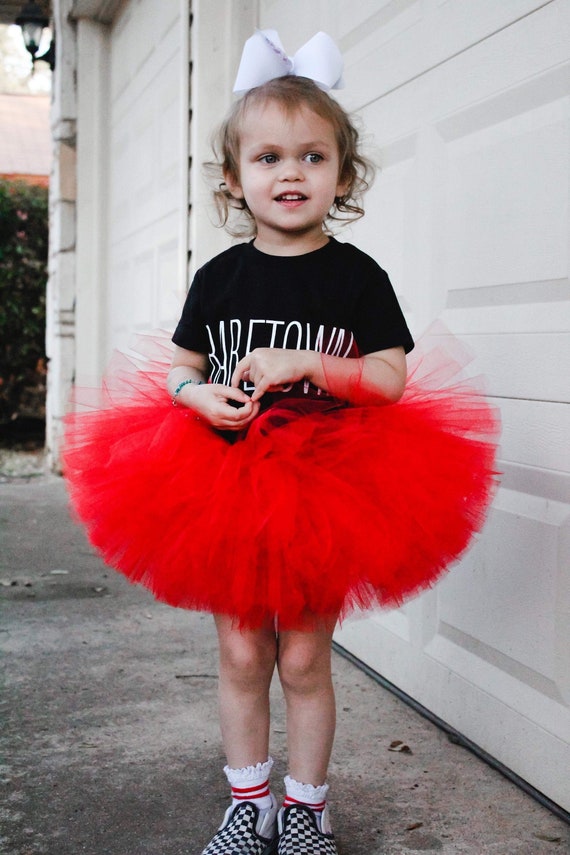 Halve cirkel verzonden ginder Rode tutu rok tutu voor meisjes duivel Halloween tutu tutu - Etsy Nederland