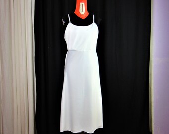 Satin slip dress