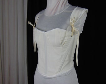 Handmade Regency Corset, Perfect for Historical Reenactments and Costume Parties