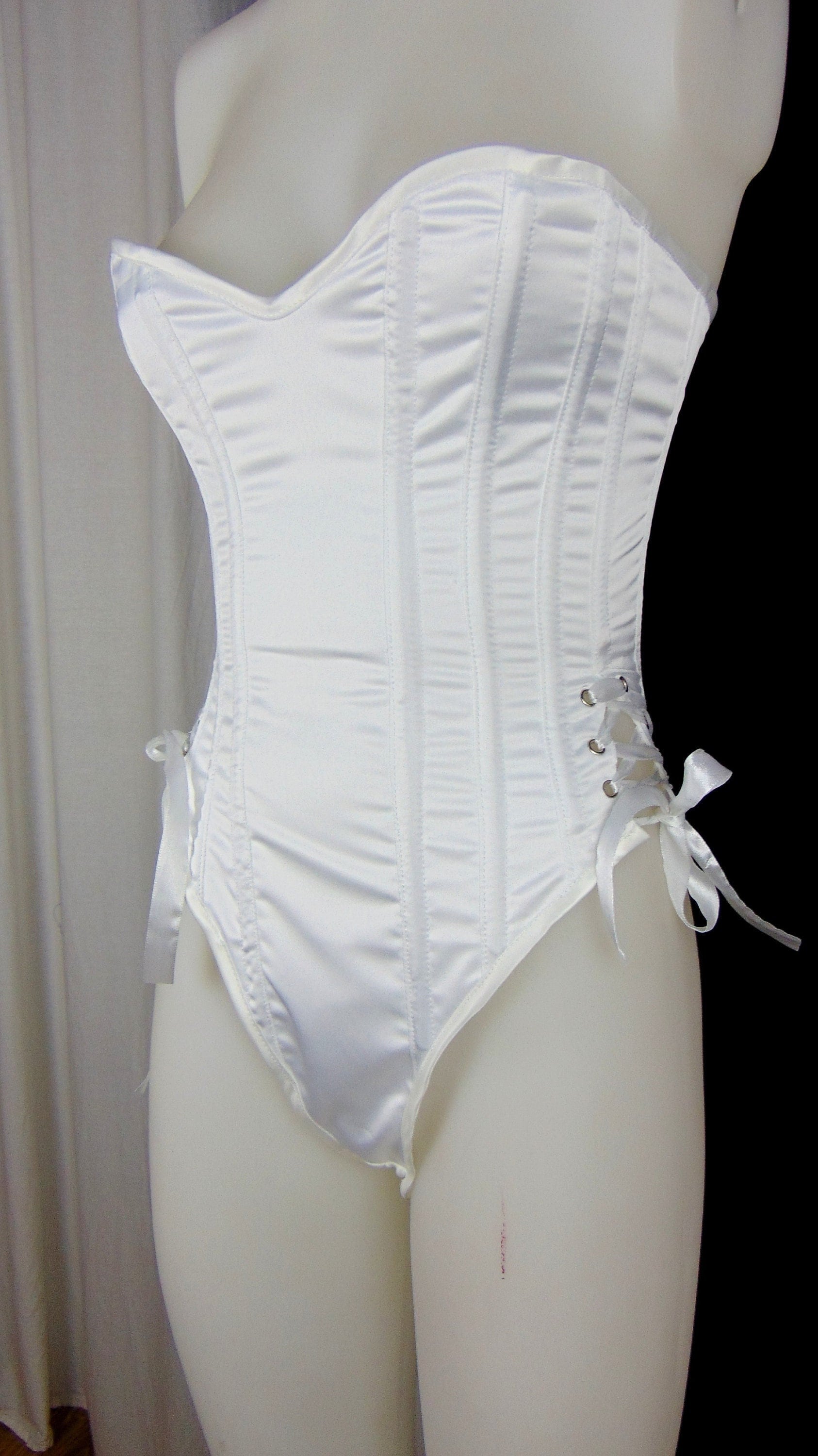 White Corset Body Suit -  Canada