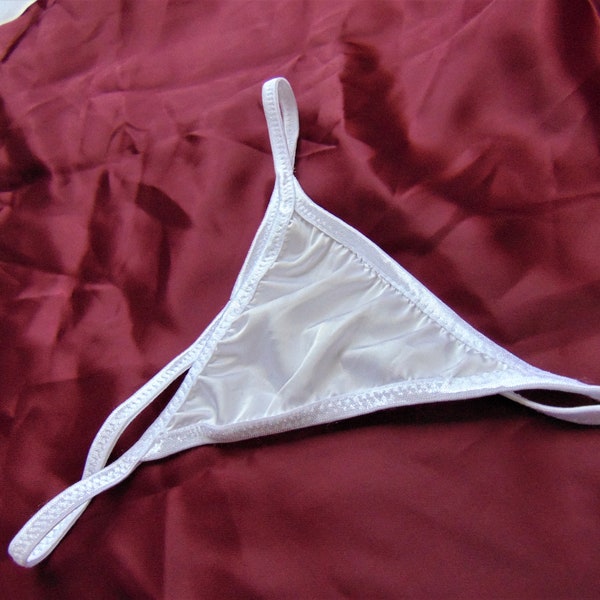 Handmade Satin Thong