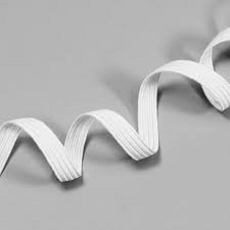 1/4 Inch and 1/8 Inch Thick Elastic Band Black Elastic Cord Etsy