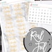 Marble Date Covers, Marble Foiled Date Cover Stickers, Date Cover Planner Stickers - DCM01