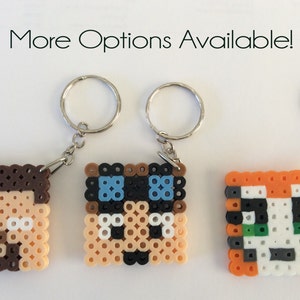 25 X Minecraft Inspired Key Chains / Key Rings - Etsy