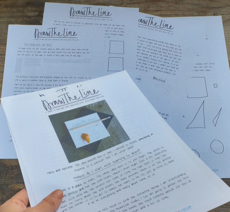 Draw the Line, a Guide to Starting Sketching by Alice Draws the Line ...