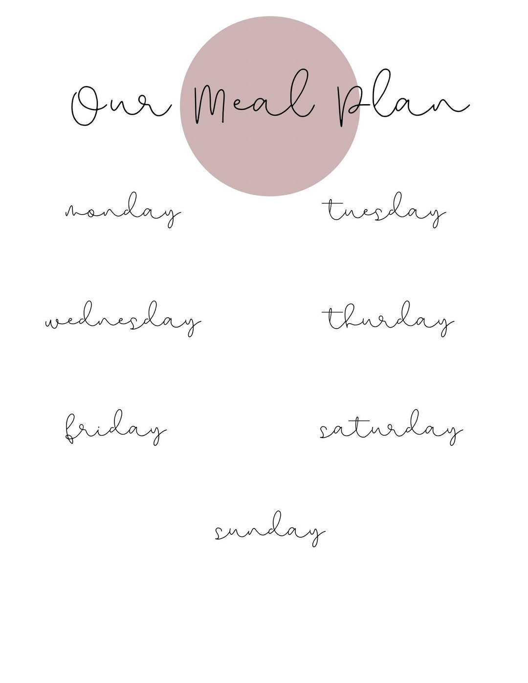 How to Build a Simple Weekly Meal Plan - Featured Image
