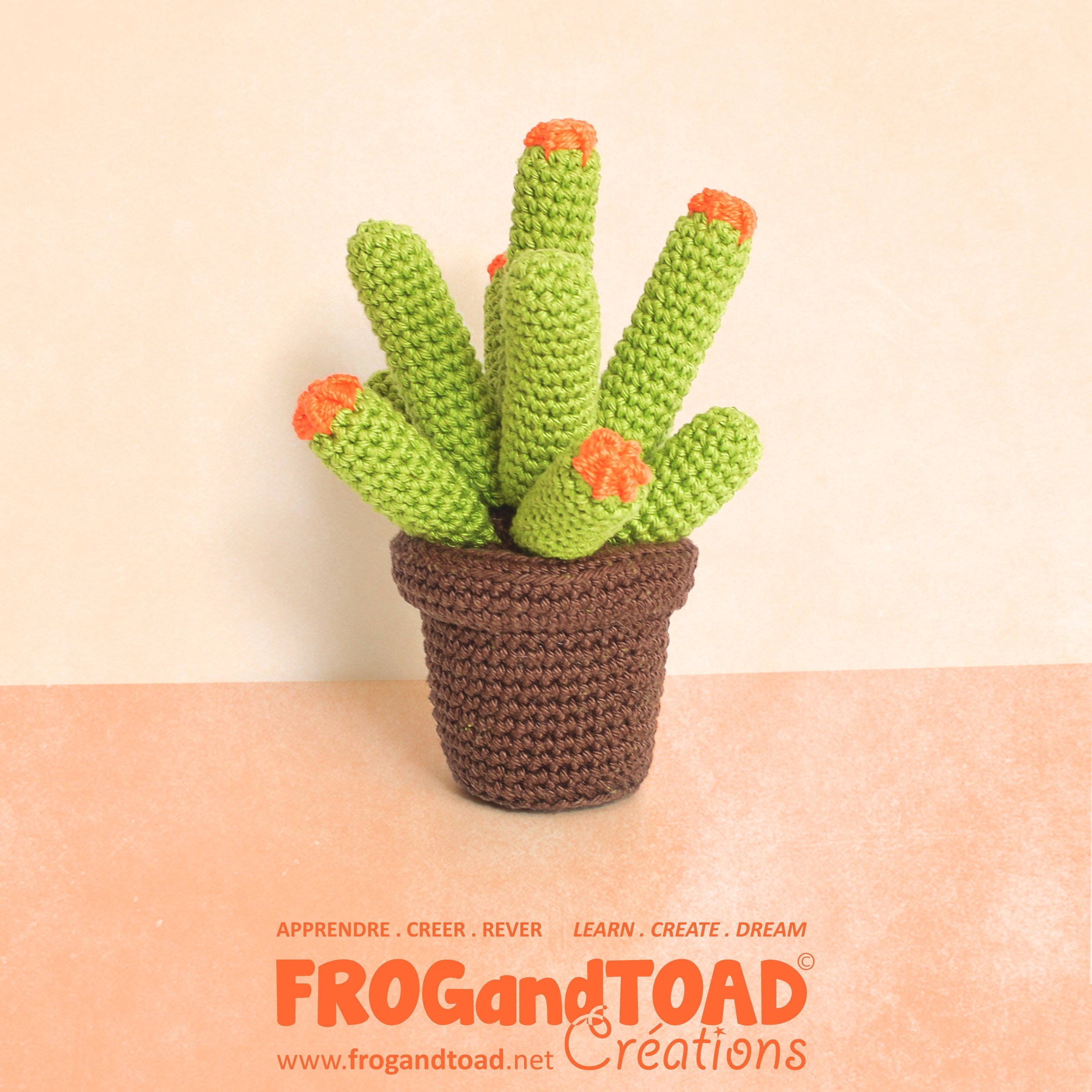 Lemon Ball Cactus Amigurumi Pattern