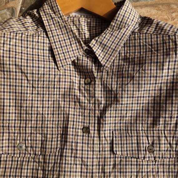 Vintage Aquascutum Shirts Unsex shirt, Cotton , M… - image 4