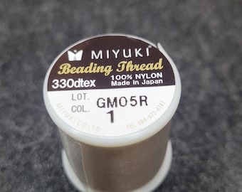 Miyuki Beading Thread 50 meter Nylon Thread White color