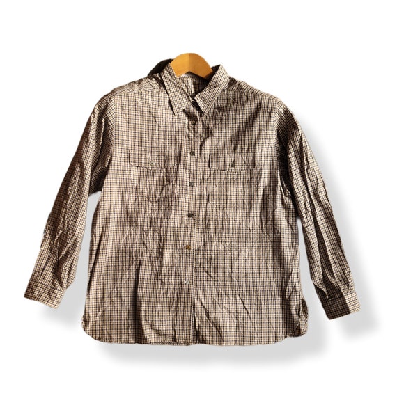 Vintage Aquascutum Shirts Unsex shirt, Cotton , M… - image 1