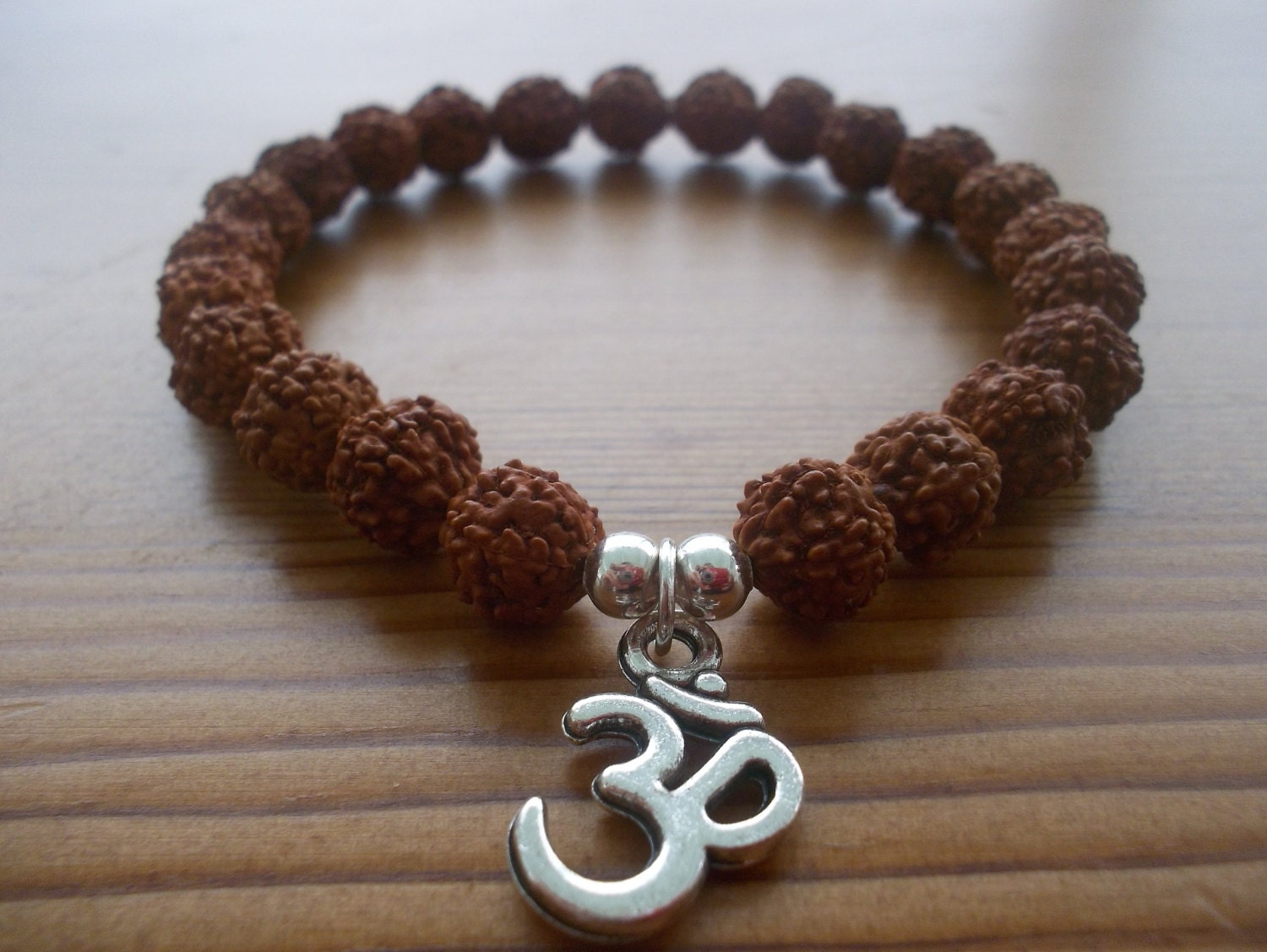 1 Gram Gold Plated Om Extraordinary Design Rudraksha Bracelet for Men -  Style C866 – Soni Fashion®