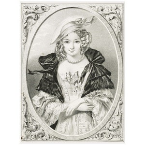 Amanda Advertising Poster FRIDGE MAGNET, 1846 Ad Decorative Mini Gift Refrigerator Magnet