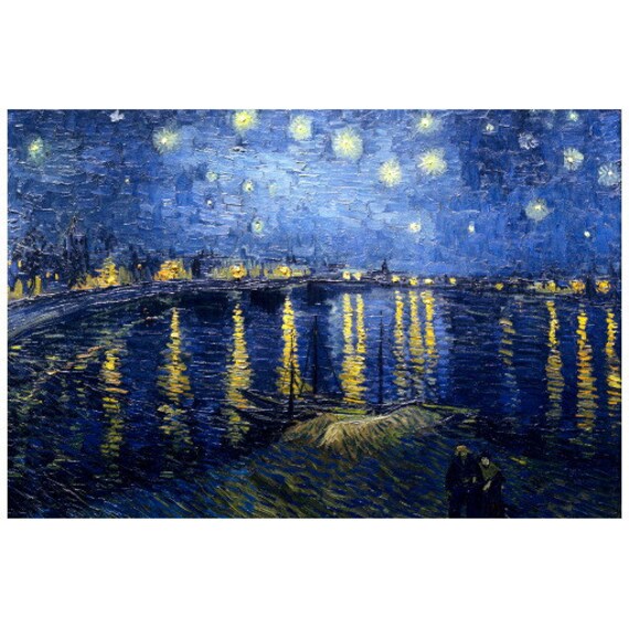 Starry Night Over The Rhone 1888 Fridge Magnet Kühlschrank Vincent Van Gogh 