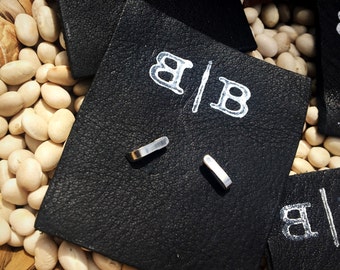 Studs, Cuffs, Sterling silver or 14k gold-fill earrings, choose your width and material