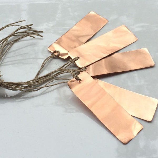 Copper Tags-Create Your Own Order -Plant Tags -Wedding Tags -Copper Wedding -Plant Markers, Beverage Tags-Christmas Tags-Decorative Tags