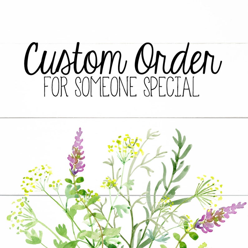 Herb Markers-Create Your Own Set-Custom Order image 2