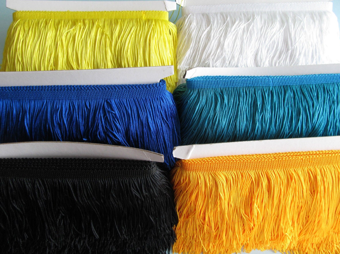 Tassel Fringe / Fringing Trim 9cm Drop 1 Yard Etsy UK