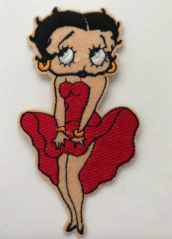 Betty Boop Iron on Applique