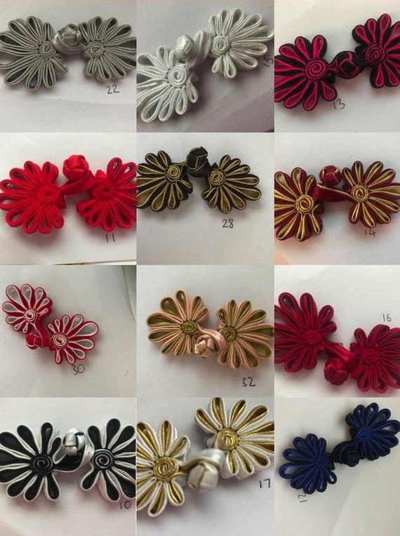 Chinese knot large Tassels X 2 6/" 15 cm Drop ** 9 Different Colours **