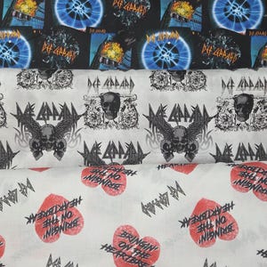 Def Leppard Fabric - Etsy