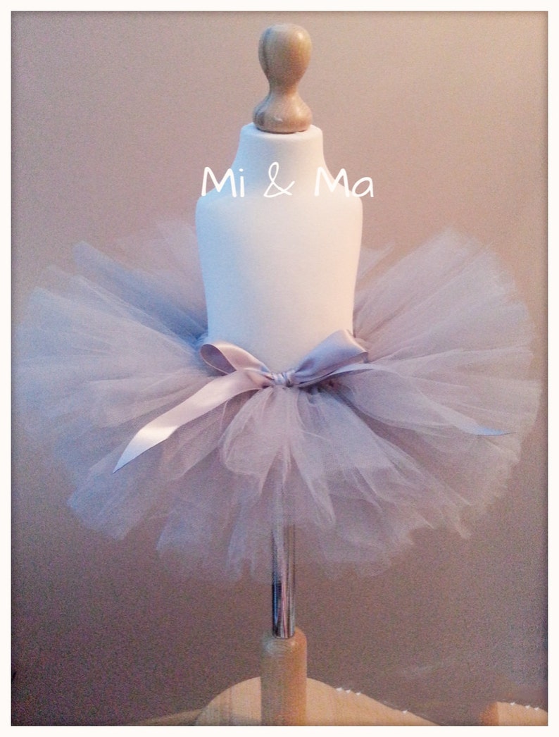 1st Birthday tutu Grey gorgeous tutu baby shower gift Birthday Tutu photography prop super fluffy Newbornchild Photography Prop
