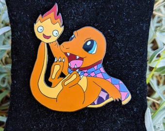 Charmander Calcifer Pin (Calcimander)