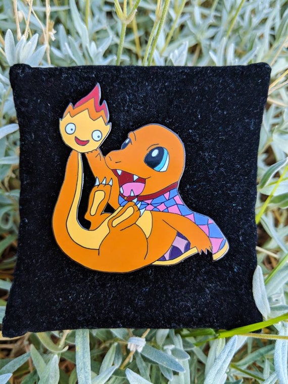 Charmander Calcifer Pin (Calcimander)