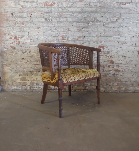 Vintage Chaircraft French Bohemian Accent Arm Chair