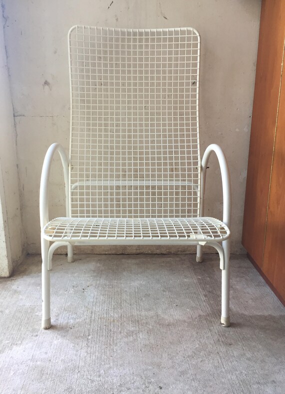 Vintage Mid Century Modern Emu Patio Lounge Chair Etsy