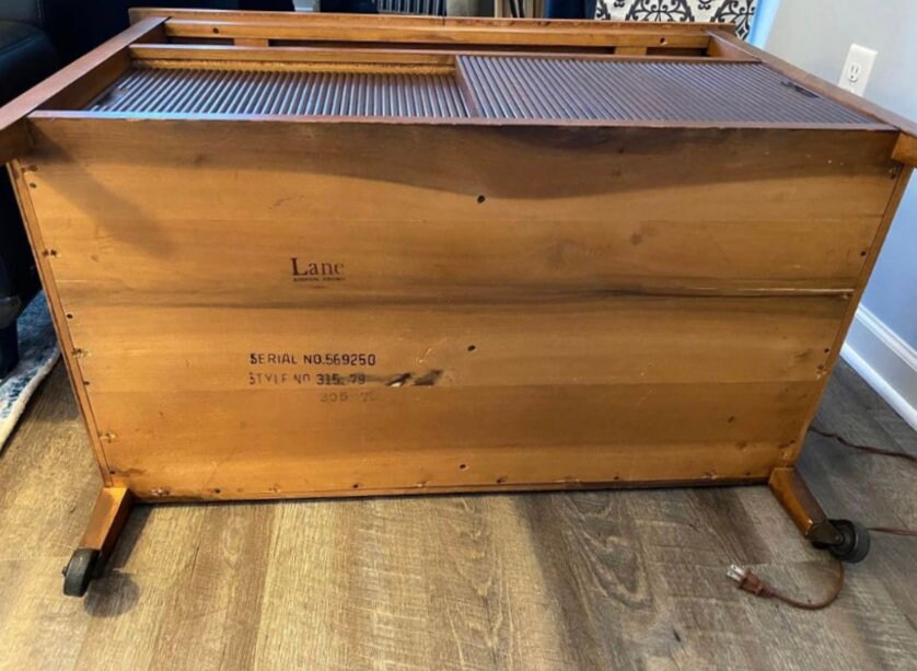 Vintage Modern Lane First Edition Bar Cart - Etsy