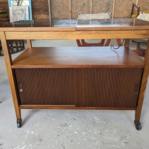 Vintage Modern Lane First Edition Bar Cart - Etsy