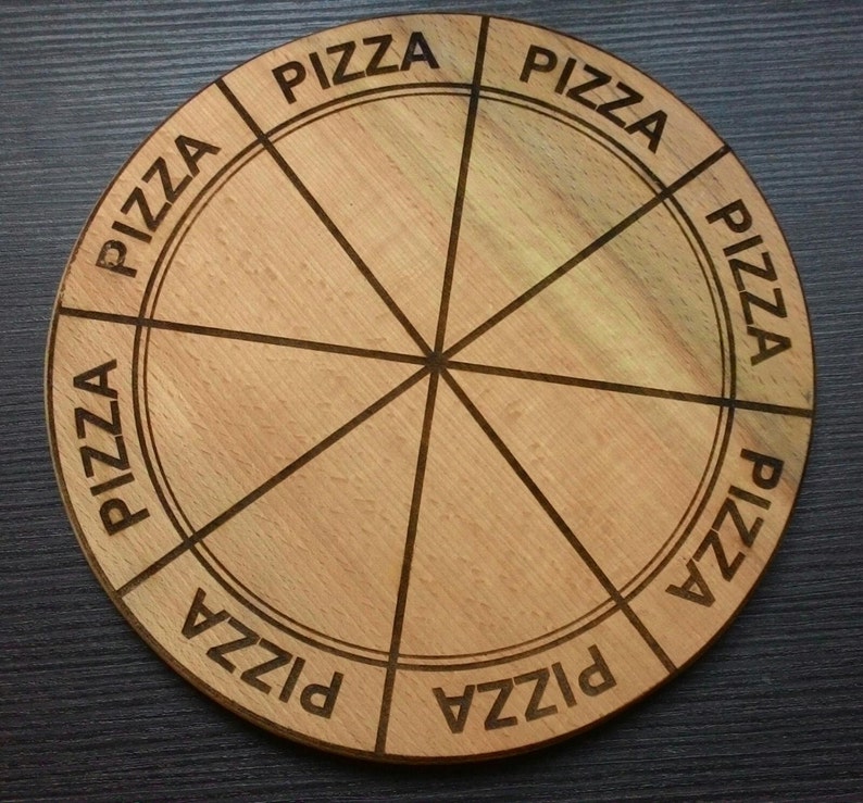 Wooden Pizza Board PIZZA FOR ALL Laser engraved pizza board Etsy