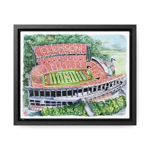Clemson Death Valley Print, Clemson Stadium Print, Clemson Grad Gift, Clemson Alumni Gift, Clemson Football Gift, Clemson Grad Gift