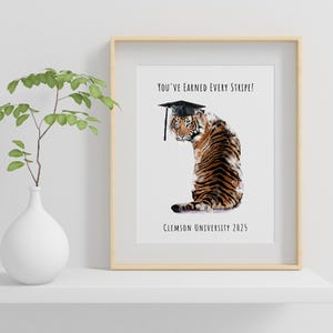 You&#39;ve Earned Every Stripe Clemson 2025, Clemson Graduation Gift 2025, Clemson Grad, Clemson Graduation Present, Clemson Tiger Graduation