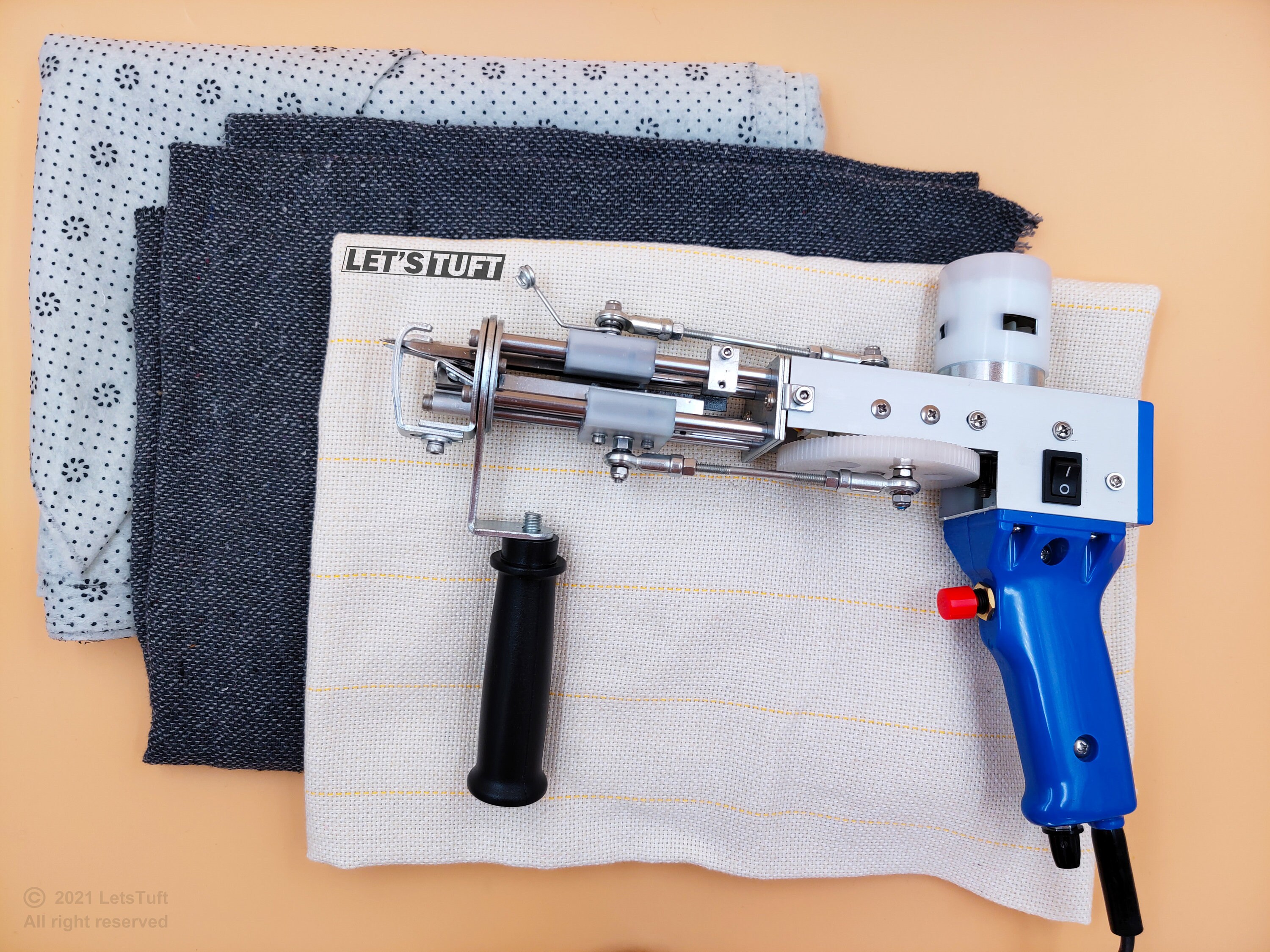 Tufting Gun Starter Kit SK03 Cut / Loop Pile Tufting Gun Etsy