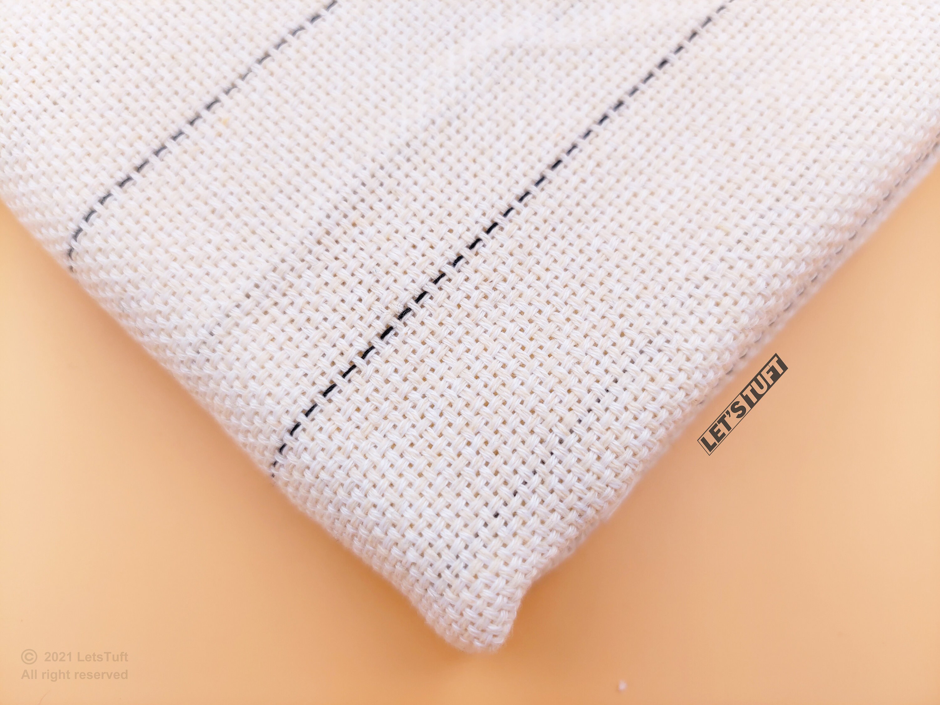 Primary Tufting Cloth Fabric for Rug Making with Black Marked Etsy