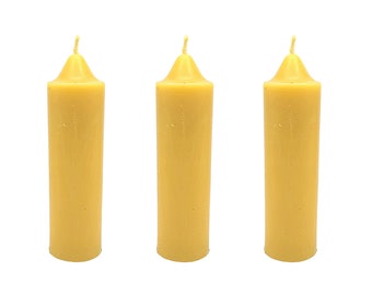 Emergency Beeswax Long Burn Candles