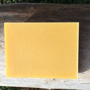 Fresh Extracted Beeswax Blocks - Small Family Apiary