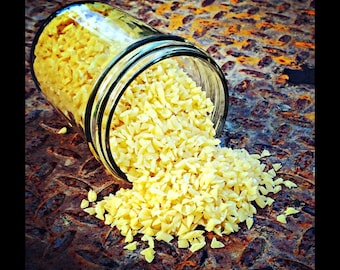 Beeswax Pellets - Made In House - Small Family Apiary