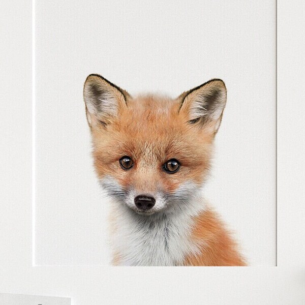 Woodland Fox - Etsy