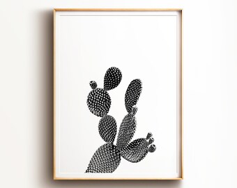 Cactus Art PRINTABLE Cacti Print Cactus Poster Cactus | Etsy