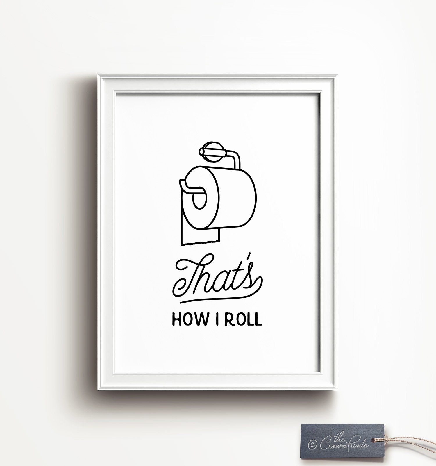 Funny bathroom print PRINTABLE art Bathroom art bathroom | Etsy