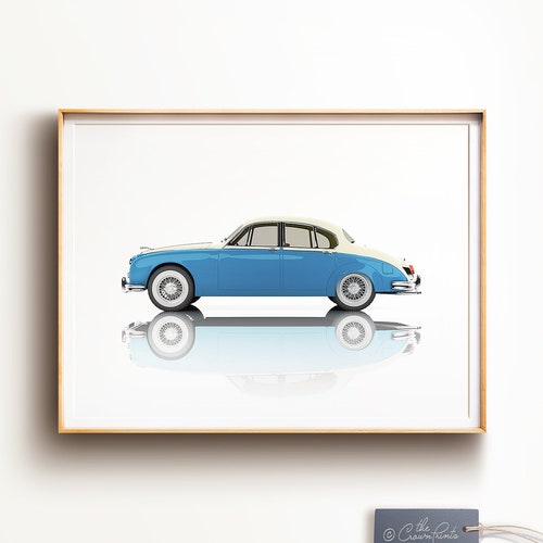 Vintage Car Art INSTANT DOWNLOAD Car Nursery Decor Etsy